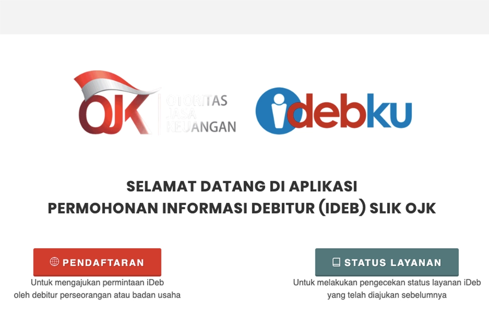 Sarana Penyediaan Layanan Informasi Debitur Bagi Masyarakat, OJK ...