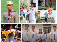 Foto : Penampilan Putra Putri Sulut di Istana Negara