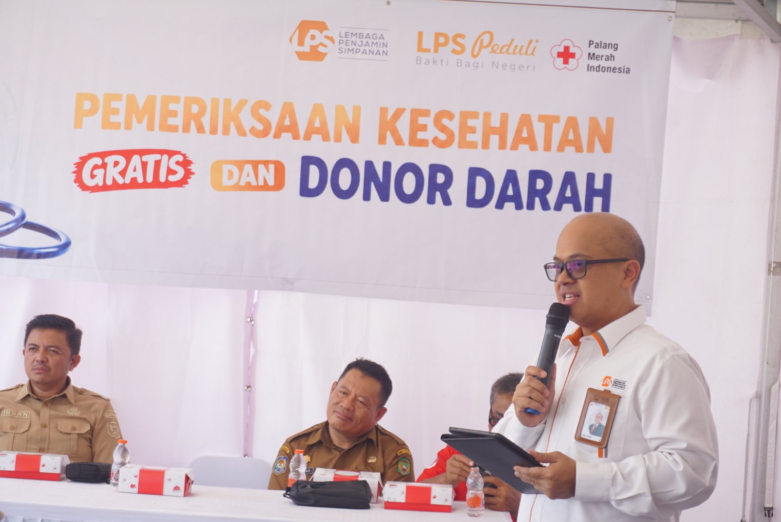 LPS Gelar Aksi Sosial di Lima Daerah Sulsel, Layani 580 Warga dan Kumpulkan 175 Kantong Darah